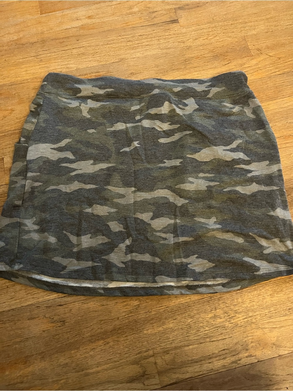 Balance Collection Gray Camo Mini Skirt - Picture 5 of 6